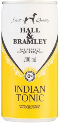 Hall & Bramley Indian Tonic - No Sugar (24 x 200 ml)