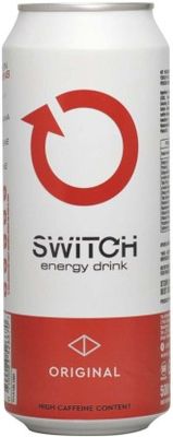 Switch Original Energy Drink (Plain Flavoured, 24 x 500 ml)