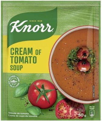Knorr Cream of Tomato Soup (Pack of 10, 50 g)