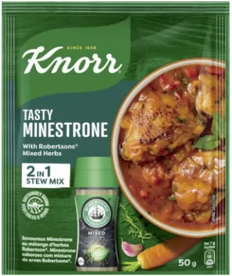Knorr Tasty Minestrone (Pack of 10, 50 g)