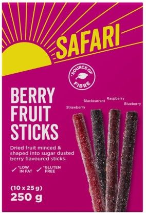 Safari Funky Berry Fruit Sticks (25 g)
