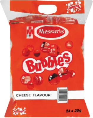 Messaris Cheese Snak Chips (24 x 20 g)