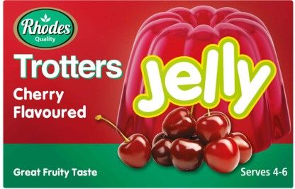 Rhodes Trotters Cherry Flavoured Jelly Crystals (40 g)