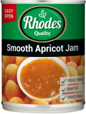 Rhodes Smooth Apricot Jam 450 g (Pack of 12)