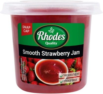 Rhodes Smooth Strawberry Jam 600 g Rhodes Smooth Strawberry Jam 600 g