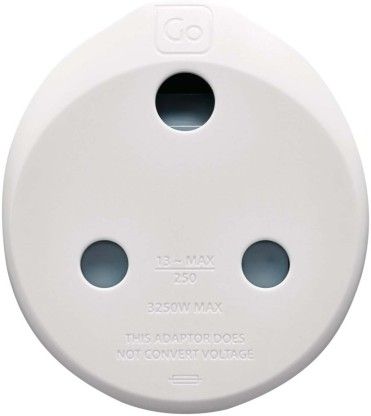 Go Travel SA-UK Worldwide Adaptor (White)