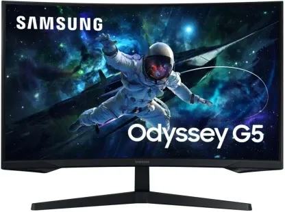 Samsung 32 inch Curved Full HD LED Backlit VA Panel Gaming Monitor (Odyssey) (AMD Free Sync, Response Time: 1 ms)