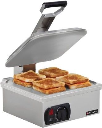 Anvil Toaster Flat Plate 2150 W Electric Pop Up Toaster (Silver)