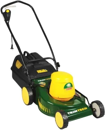 Trimtech Electric AC Adapter Rotary Self Propelled Lawn Mower (Green, Yellow) Trimtech Electric AC Adapter Rotary Self Propelled Lawn Mower (Green, Yellow)