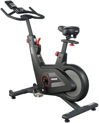 Trojan Spin 1400 Spinning Indoor Cycles Cardio Exercise Bike (Black, Grey)