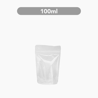 100 ml Stand-Up Pouch (Zipper) - Clear