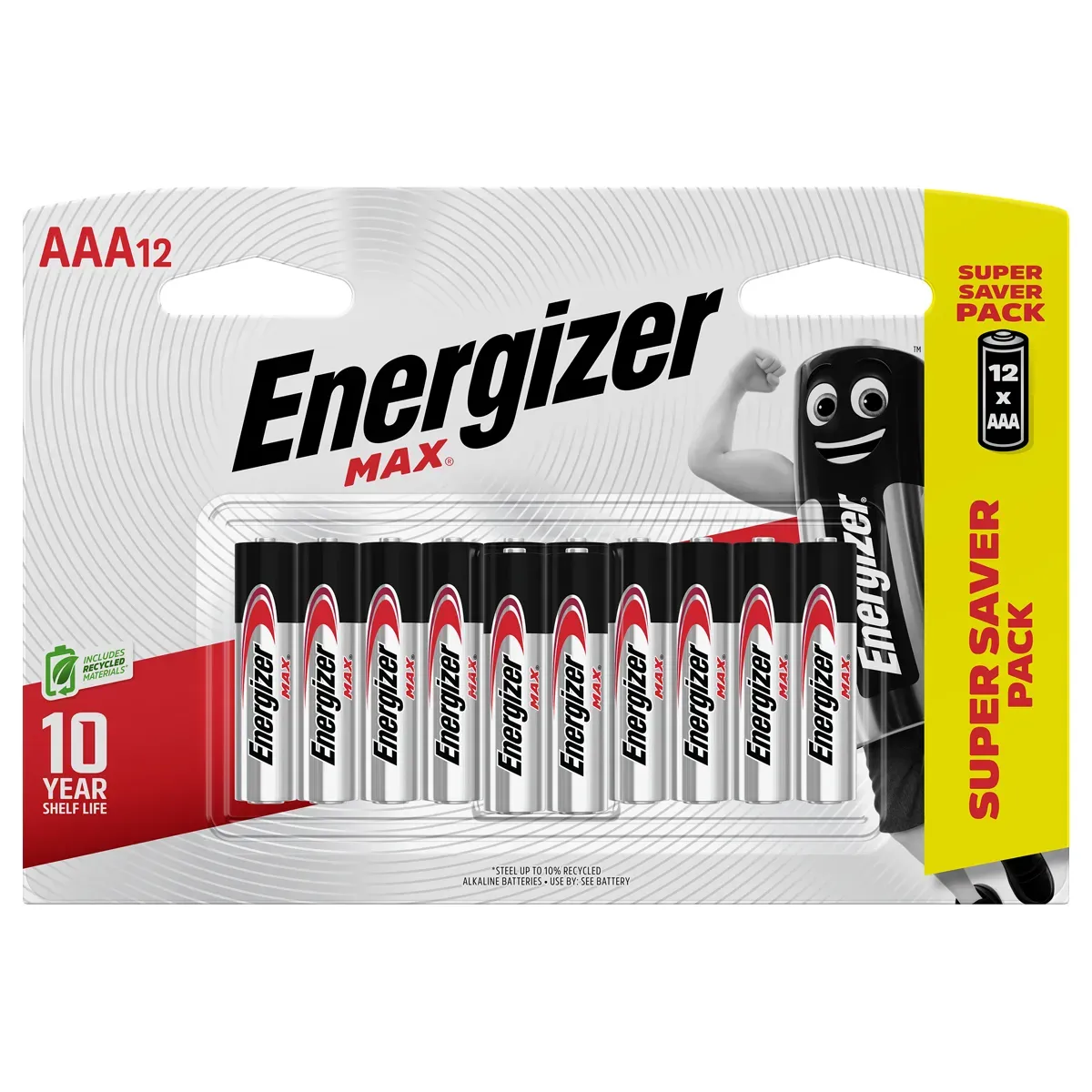 Energizer Max AAA 12 Pack