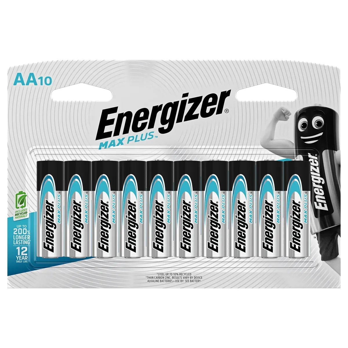 Energizer Batteries Max Plus 10 Pack AA