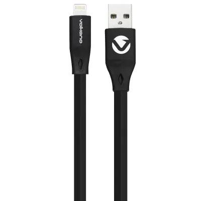 Volkano Slim Series Lightning Cable Black Volkano Slim Series Lightning Cable Black