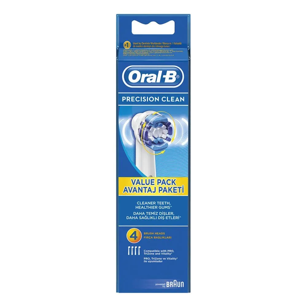 Oral B Precision Clean 4 Brush Heads