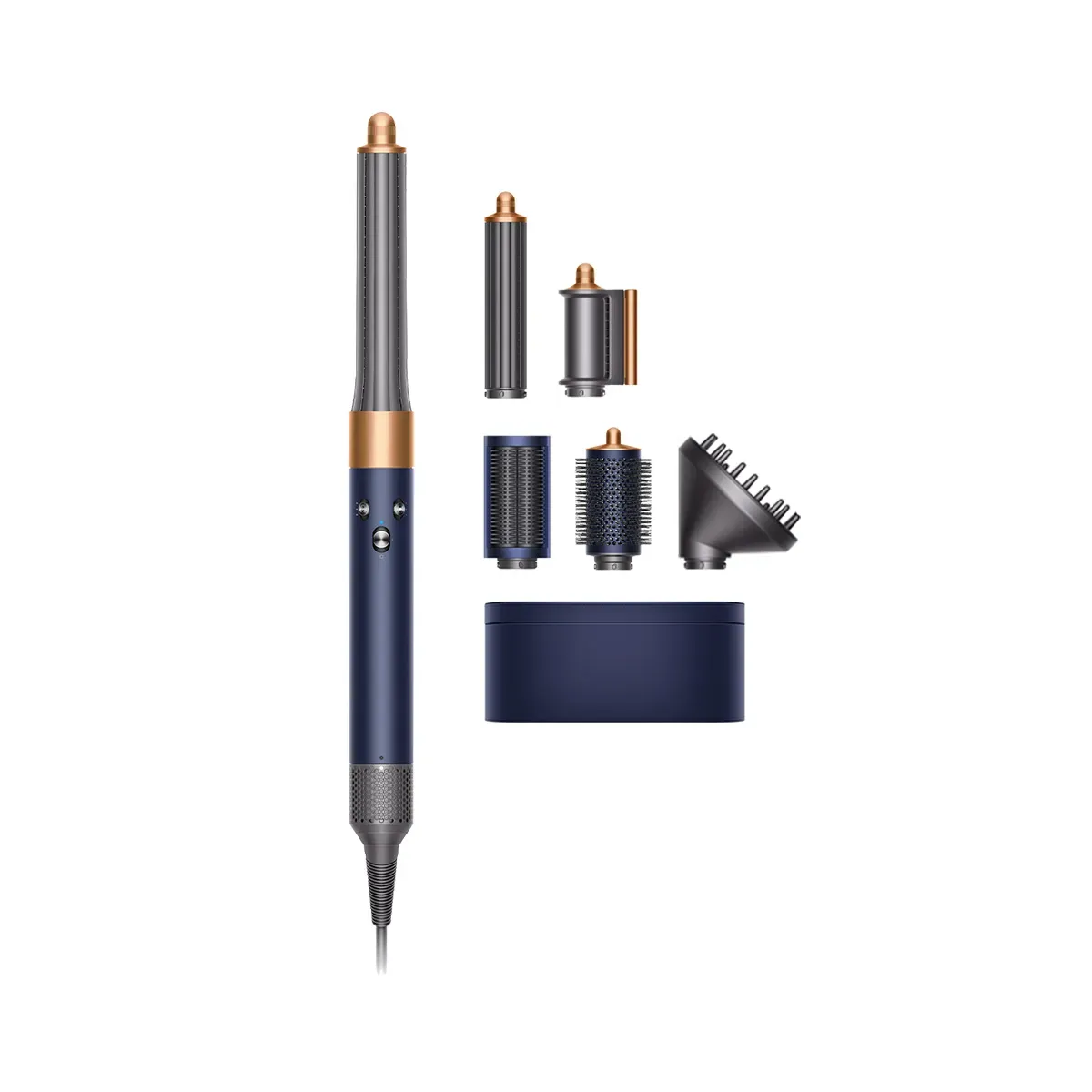 Dyson Airwrap Volumise Long Prussian Blue