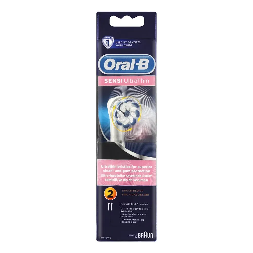 Oral B Brush Head Eb60 - 2 Sensitive Refill