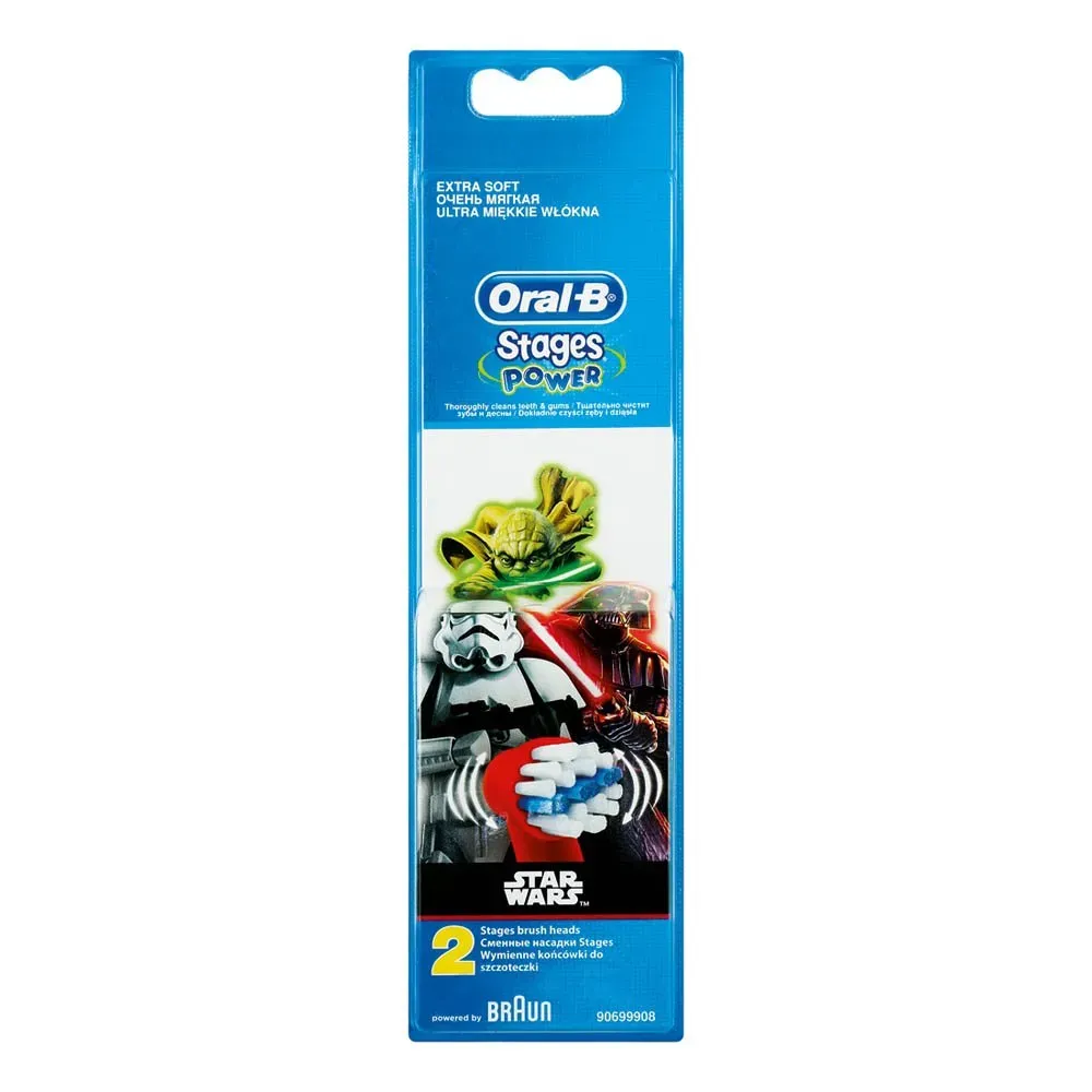 Oral B Power Toothbrush Refill Stages 2's