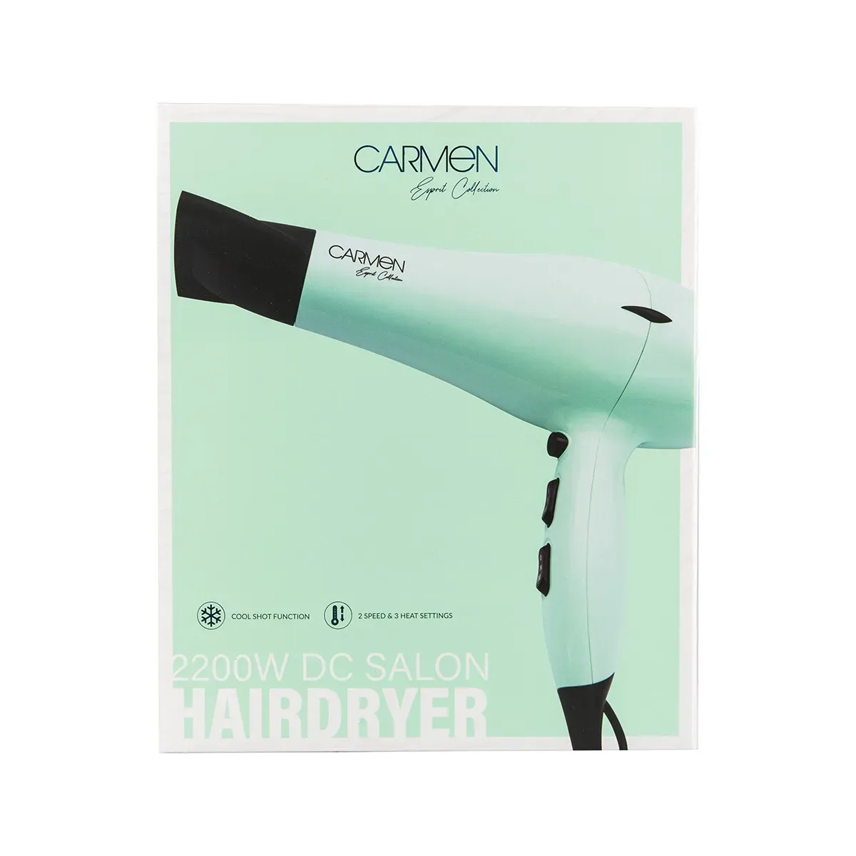 Carmen Esprit 2200w Dc Salon Hairdryer