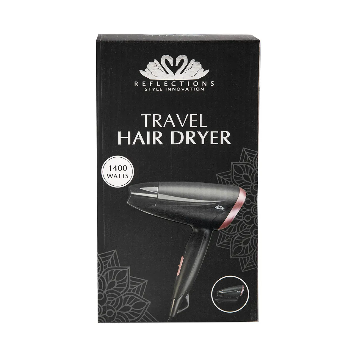 Reflections 1400w Dc Motor Travel Hair Dryer