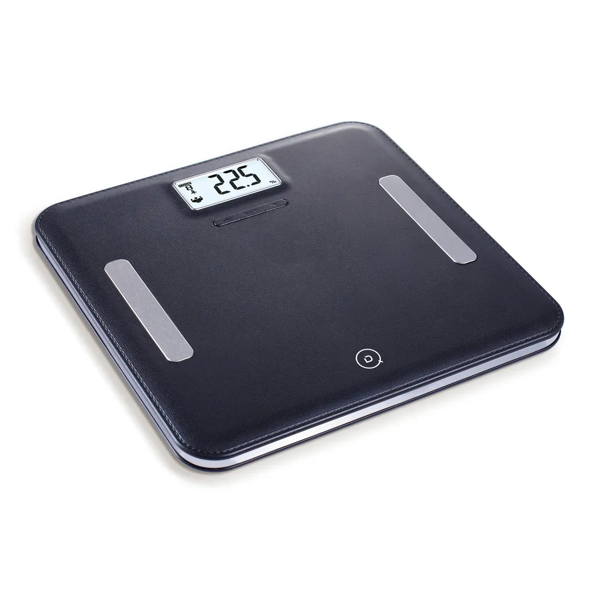 DQUIP Scale Body Fat With Light Leather Black 180kg