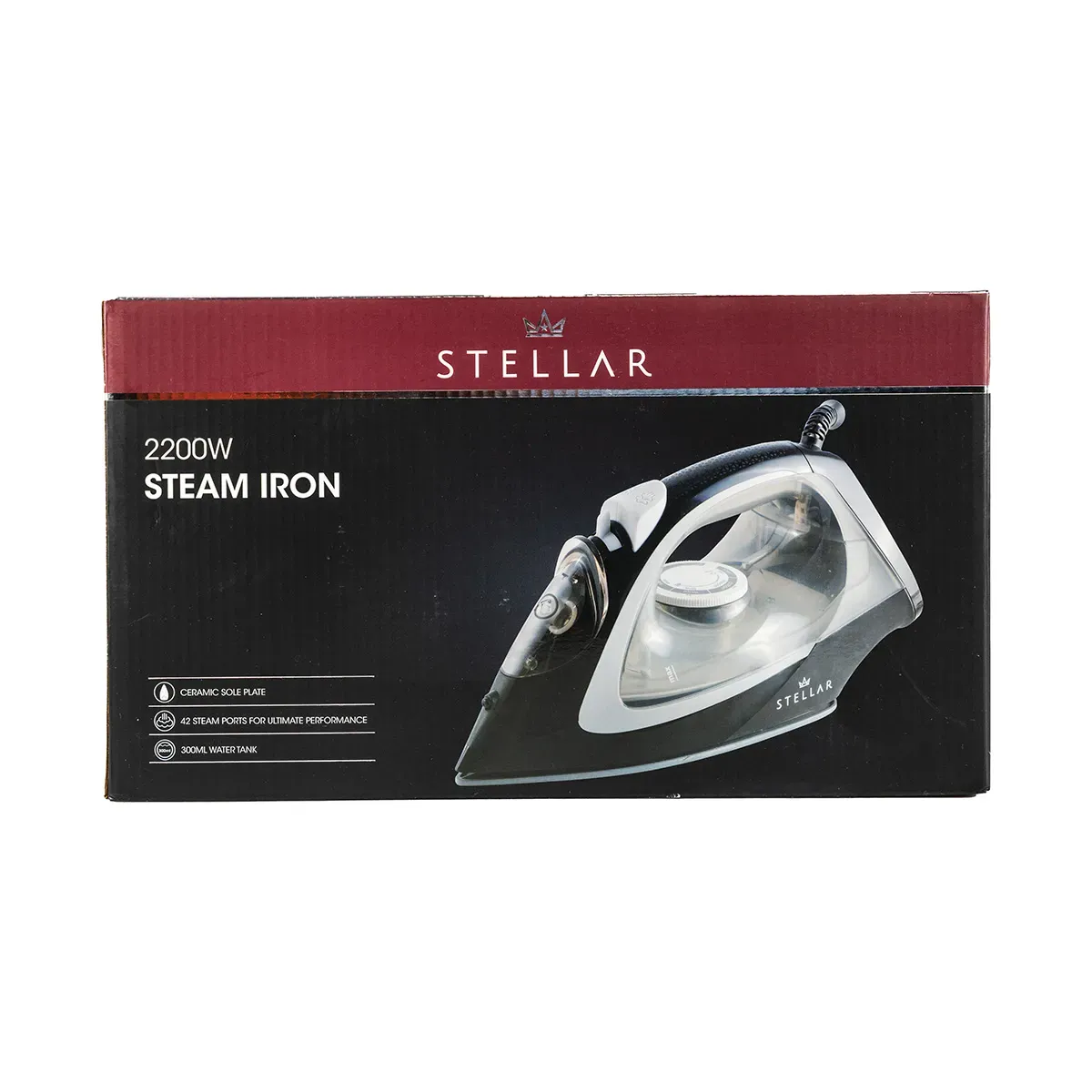 Stellar 2200wCeramic Steam Iron