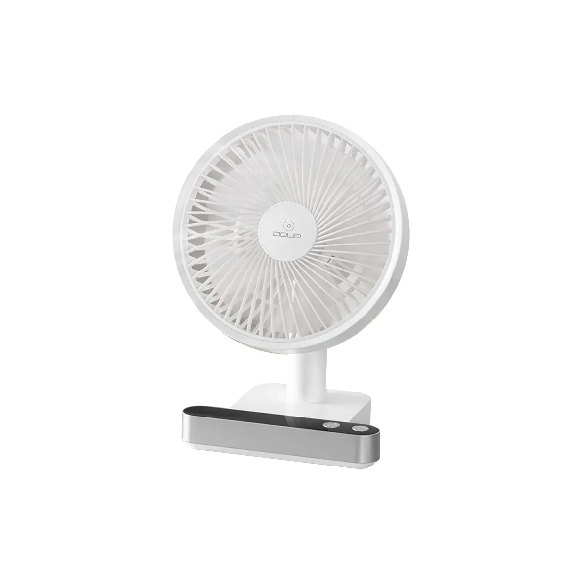 DQUIP Usb Rechargeable Oscillating Desk Fan