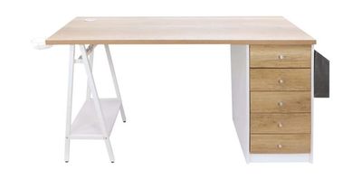 Everfurn FD-OD-61 Multipurpose Table  (Finish Colour - Beige, DIY(Do-It-Yourself))
