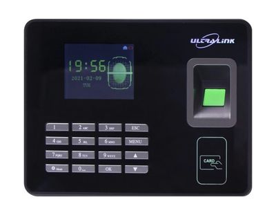 Ultra Link Biometric Fingerprint Attendance System Time & Attendance  (Card, Face, Fingerprint Identification)