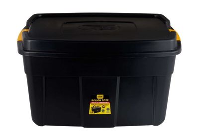 Addis Rough Tote Storage Storage Box  (110 L, Black)