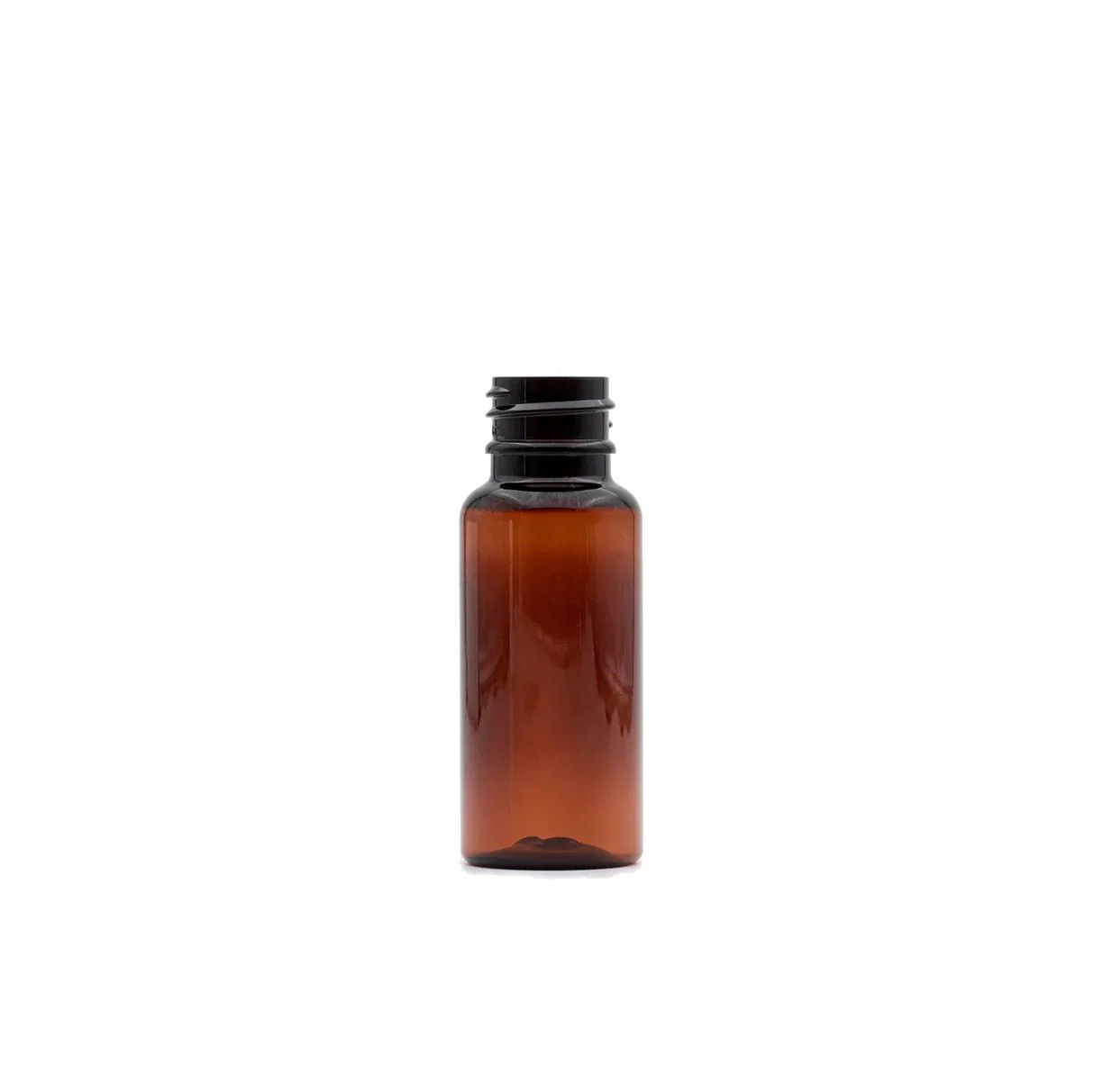 30ml PET Boston Tall Bottle (20mm neck) - No Closure - Amber 30ml PET Boston Tall Bottle (20mm neck) - No Closure - Amber