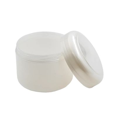 250 g Euro Jar with Lid - Pearl White