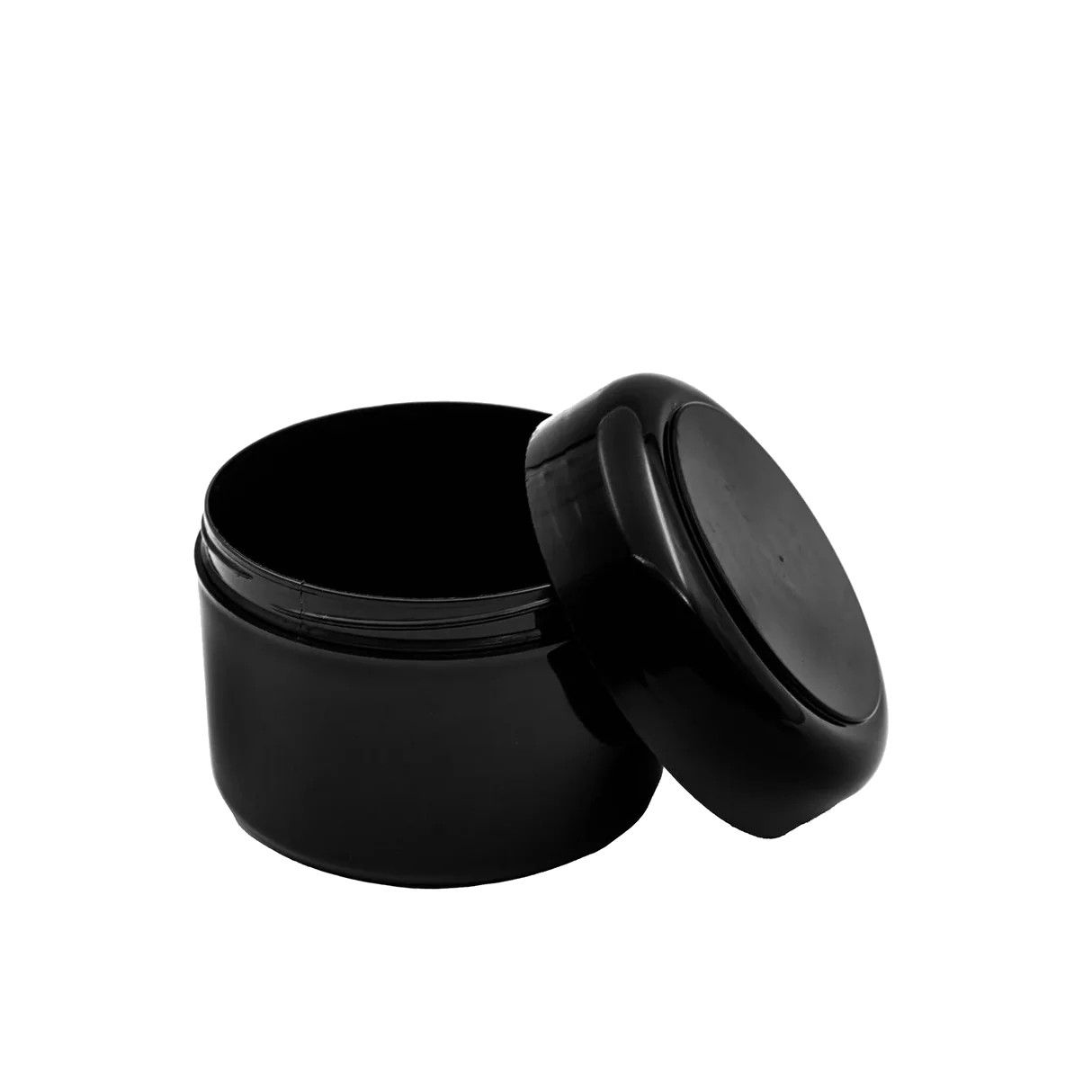 125 g Euro Jar with Lid - Black 125 g Euro Jar with Lid - Black