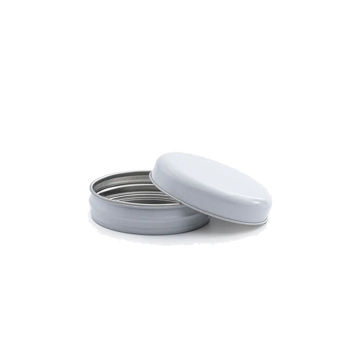 20 ml Tin Container with Lid (16 grams) - White
