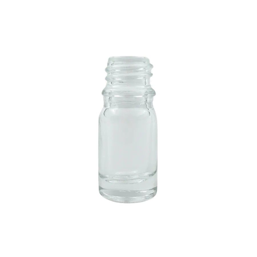 5ml Glass Dropper Bottle (18mm neck) - No Closure - Clear 5ml Glass Dropper Bottle (18mm neck) - No Closure - Clear
