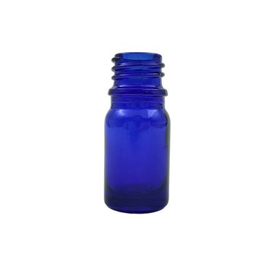5ml Glass Dropper Bottle (18mm neck) - No Closure - Blue