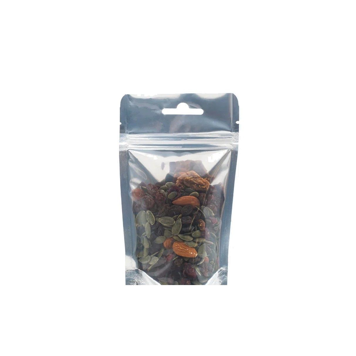 200 ml Stand-Up Pouch (Zipper) - Metallic Clear
