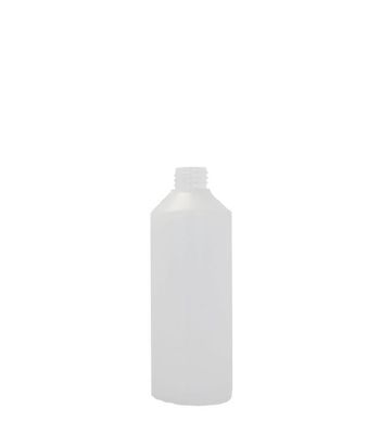 500ml Natural HDPE Plastic Bottle 28mm Neck - Box of 130