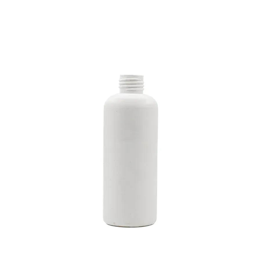 200ml HDPE Boston Bottles (24mm neck) - No Closure - White 200ml HDPE Boston Bottles (24mm neck) - No Closure - White