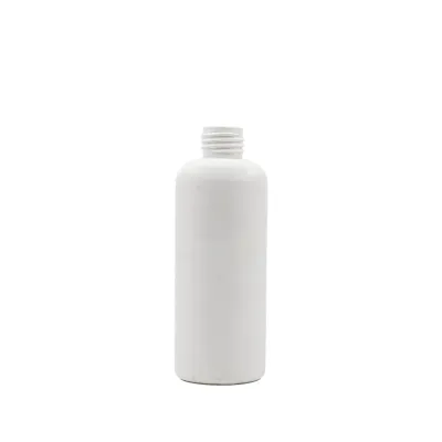 200ml HDPE Boston Bottles (24mm neck) - No Closure - White
