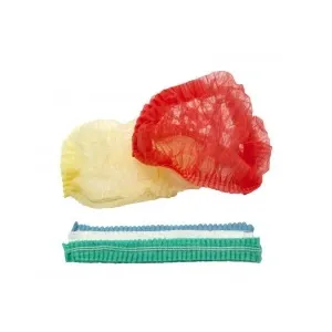 Disposable Mop Caps Assorted Colours 100 Pack