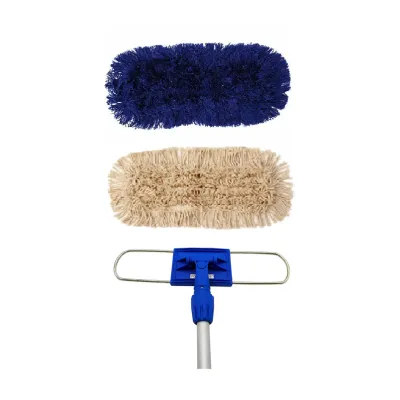 Swivel Dust Mop Complete with Frame Handle and Sleeve