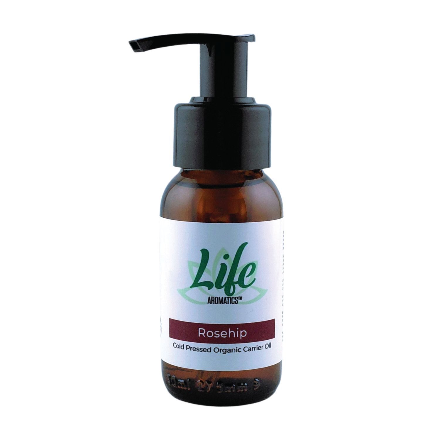 Rosehip Oil with Lotion Pump (Organic and Cold Pressed) Rosehip Oil with Lotion Pump (Organic and Cold Pressed), Size: 50ml