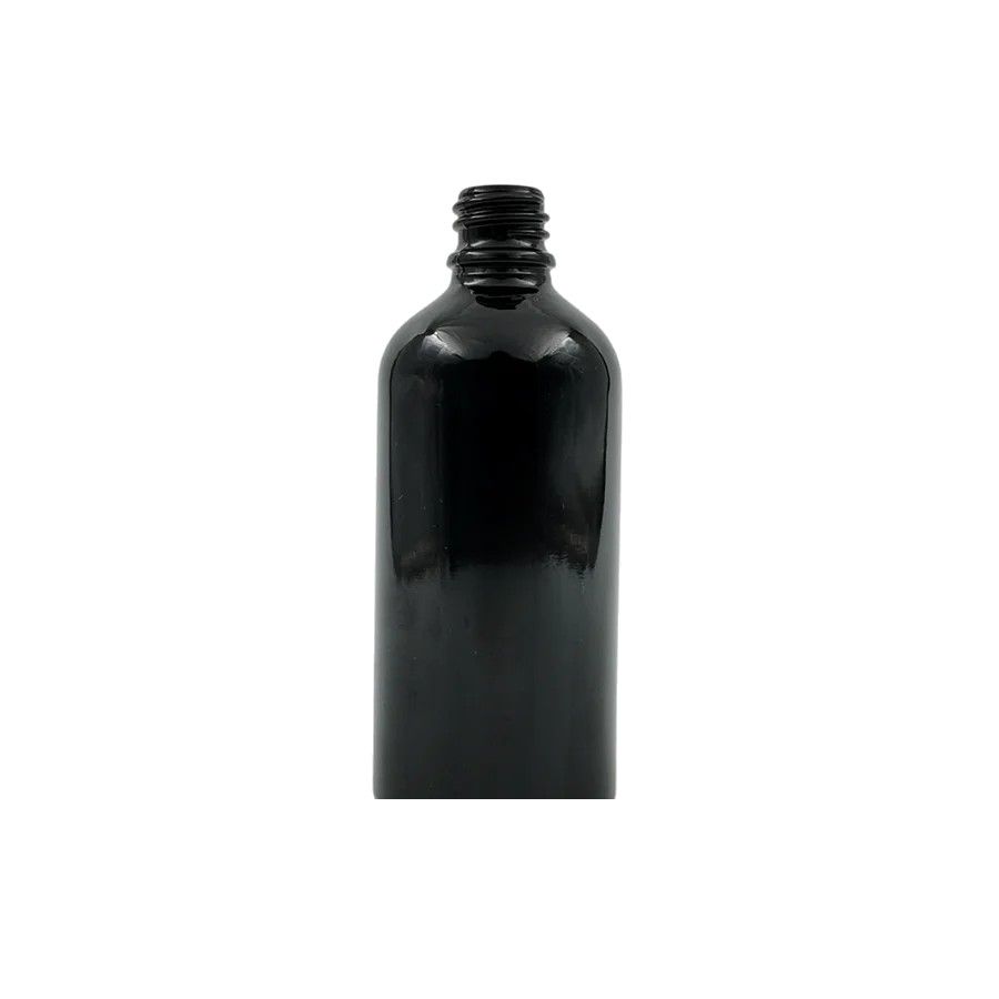 100ml Glass Dropper Bottle (18mm neck) - No Closure - Black 100ml Glass Dropper Bottle (18mm neck) - No Closure - Black