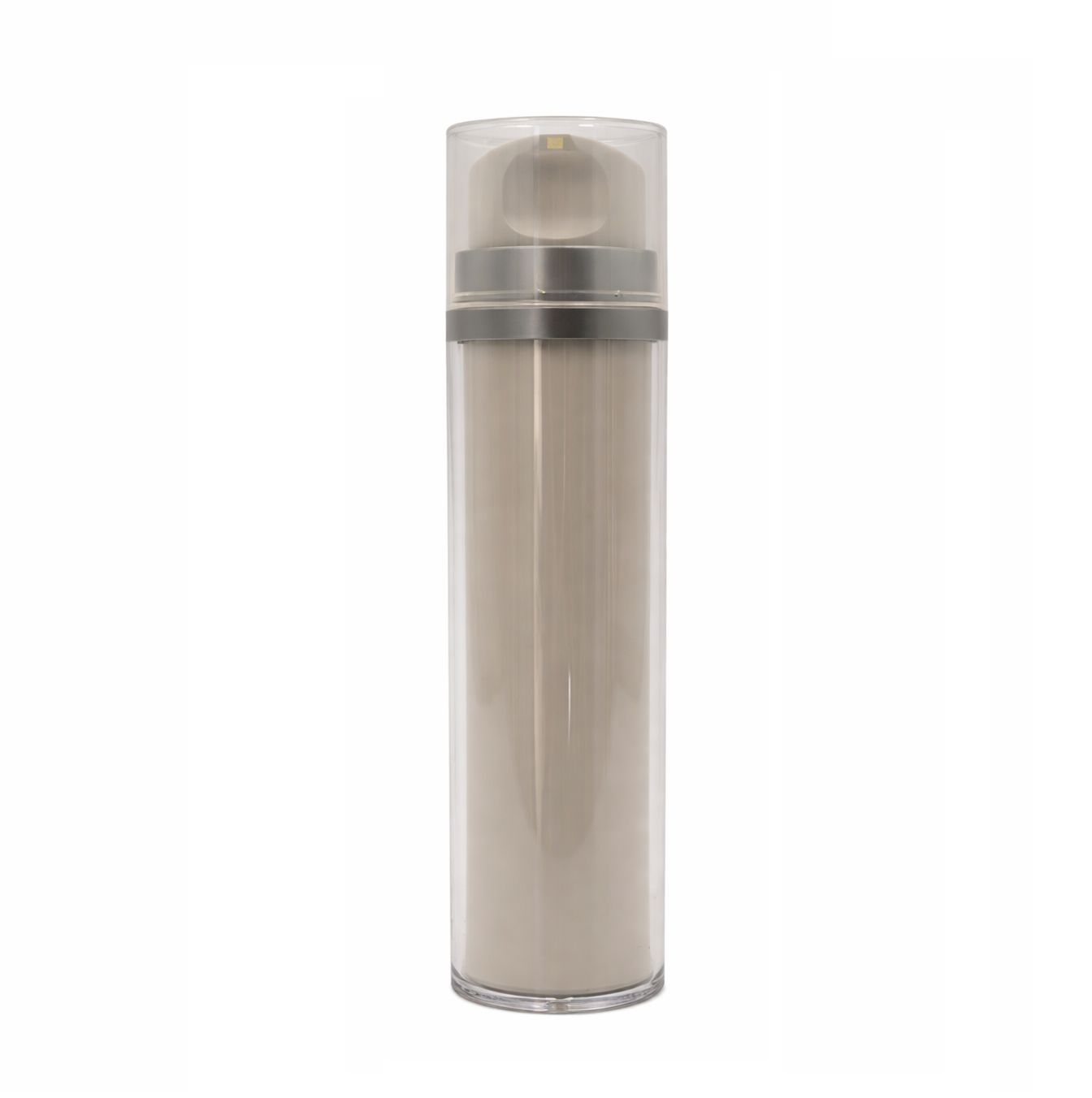 Airless Lotion Bottle 120ml White/Natural with Cap Airless Lotion Bottle 120ml White/Natural with Cap