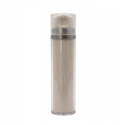 Airless Lotion Bottle 120ml White/Natural with Cap