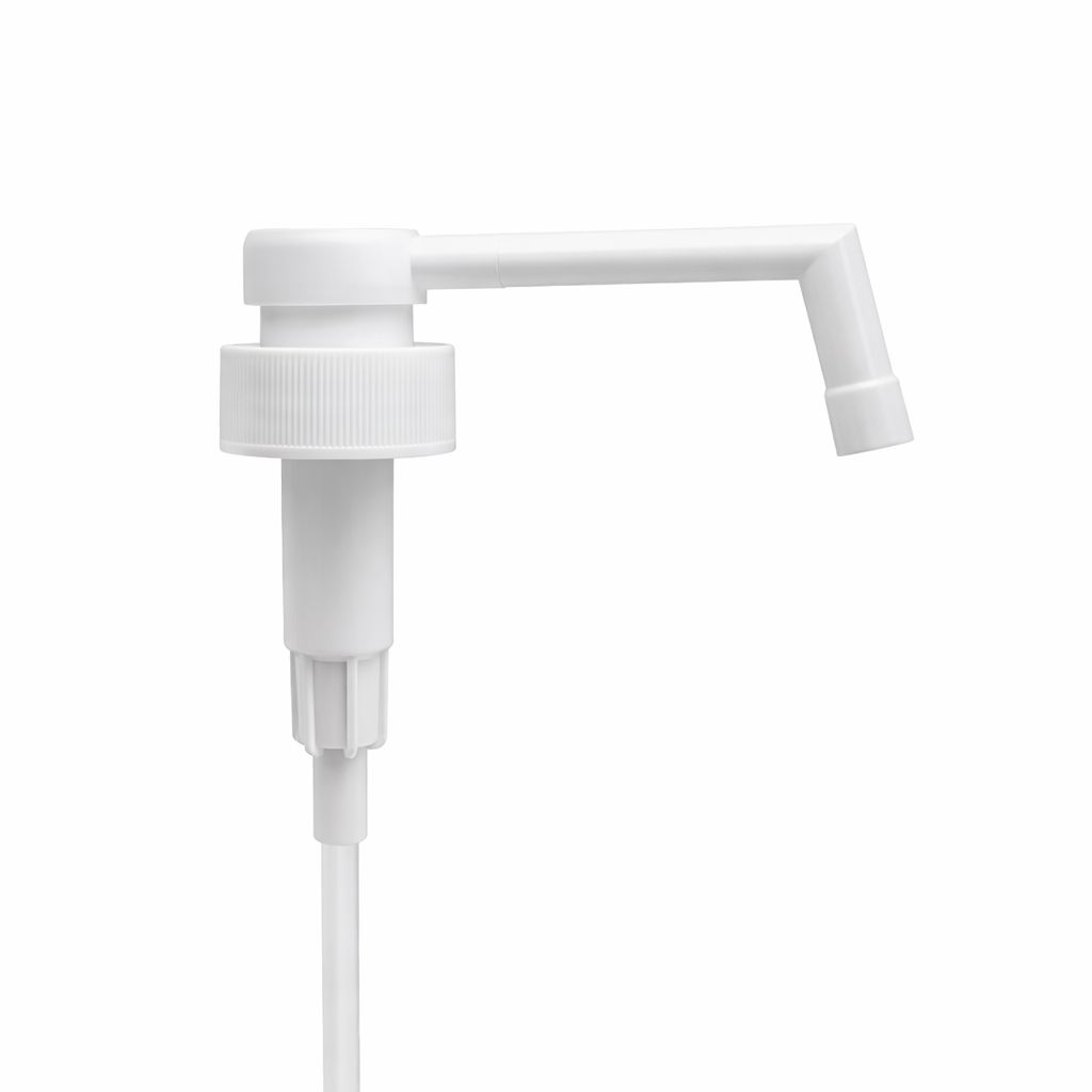Long Nose Lotion Medical Pump 28/410 White