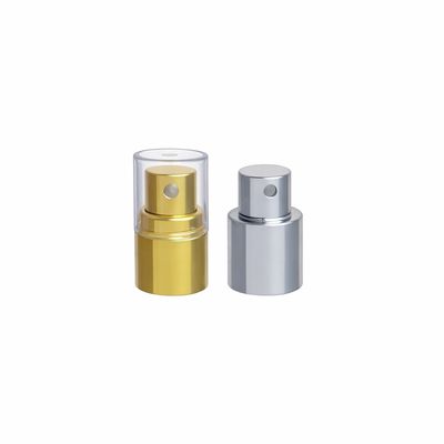 Spray pump 18/415 Screw-On Gold/Silver with Natural Cap