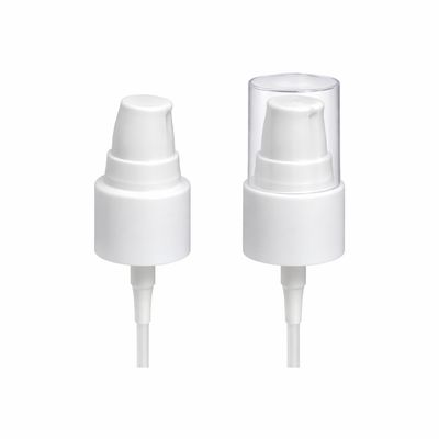 LOTION Dispenser 18/415 Screw-On White with Clear Cap LOTION Dispenser 18/415 Screw-On White with Clear Cap