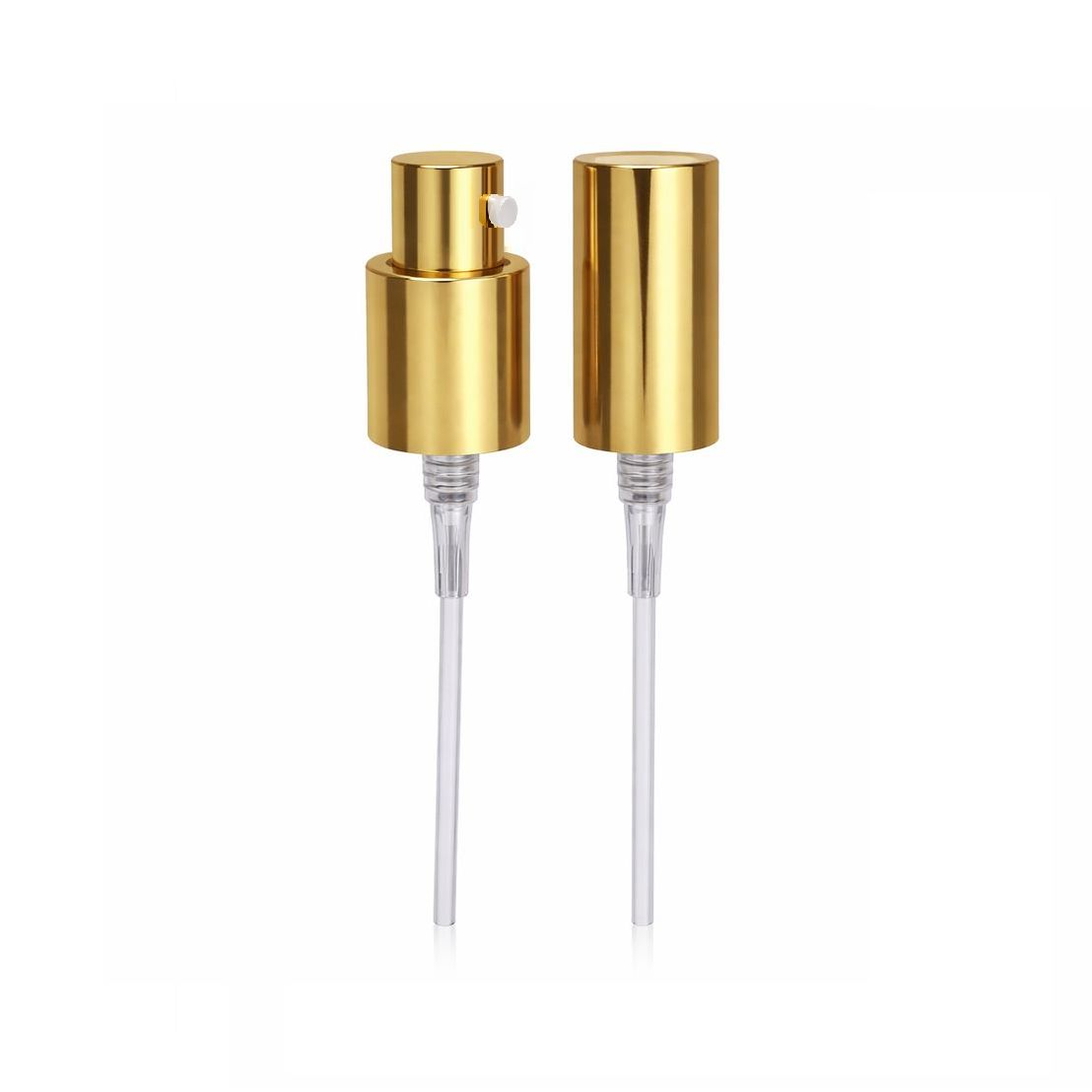 LOTION dispenser 20/415 Screw-On Gold Complete with Gold Cap
